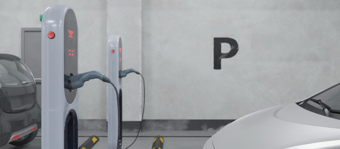 עמדת טעינה בבניין משותף